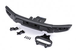 TRAXXAS Bumper, front/ bumper mount, front/ light covers (left & right) (fits Ford Raptor R) 10151