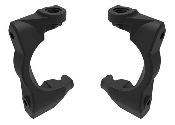 TRAXXAS Caster blocks (c-hubs), left & right (black) 10732