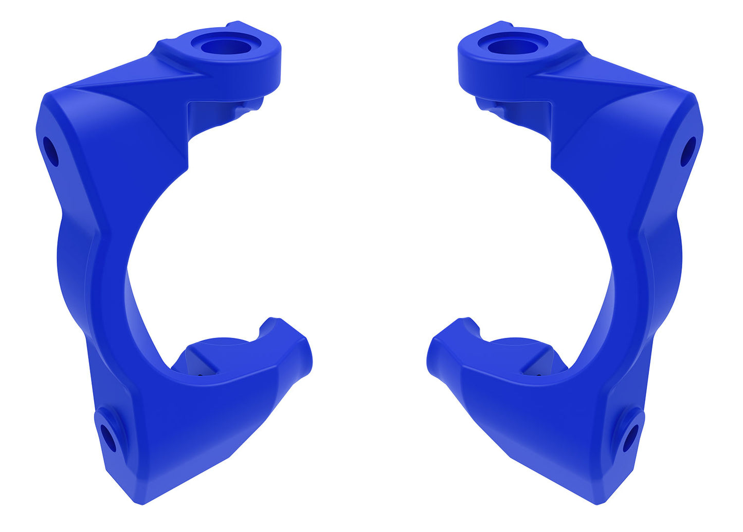 TRAXXAS Caster blocks (c-hubs), left & right (BLUE) 10732-BLUE