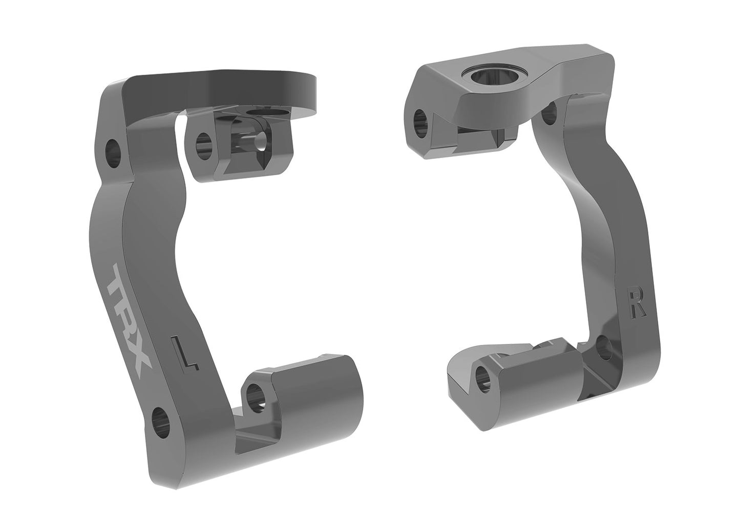 TRAXXAS Aluminum Caster Blocks 10733-GRAY