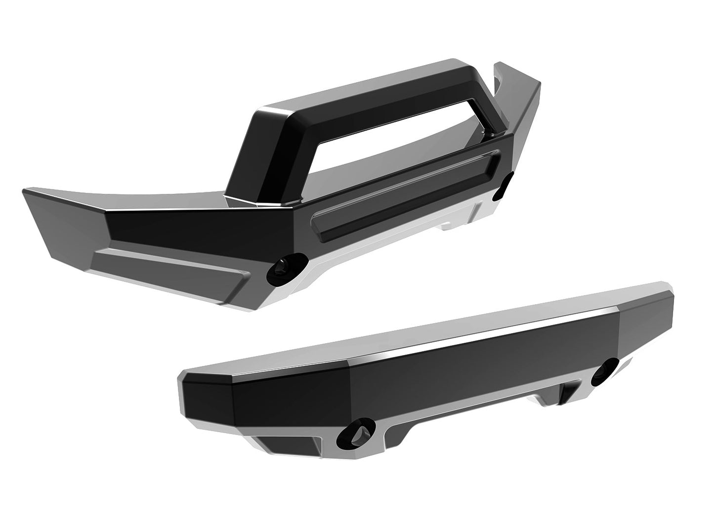 TRAXXAS Mini Maxx BUMPER FRONT/REAR 10735-BLKCR