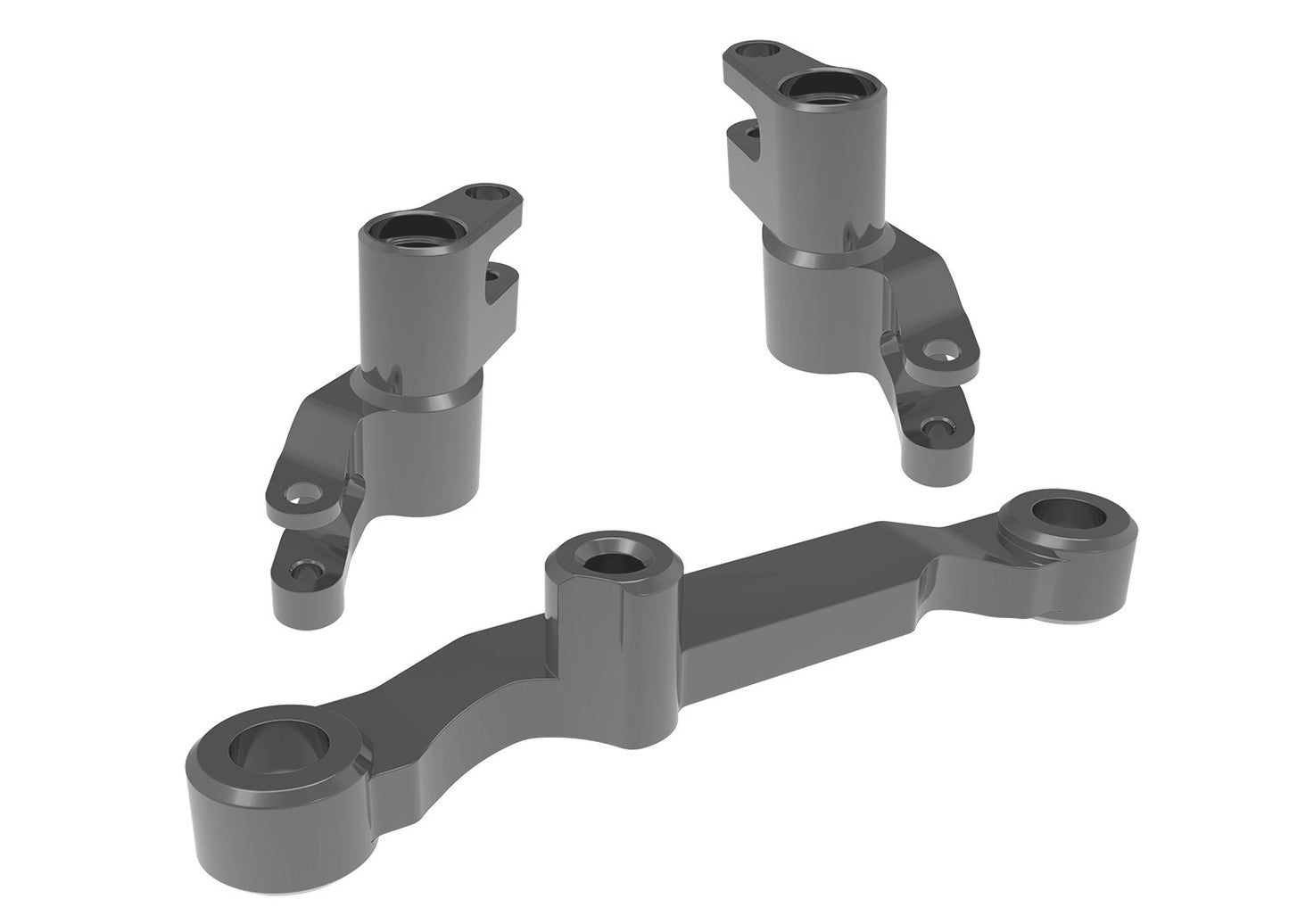 TRAXXAS Aluminum Bellcranks 10743-GRAY