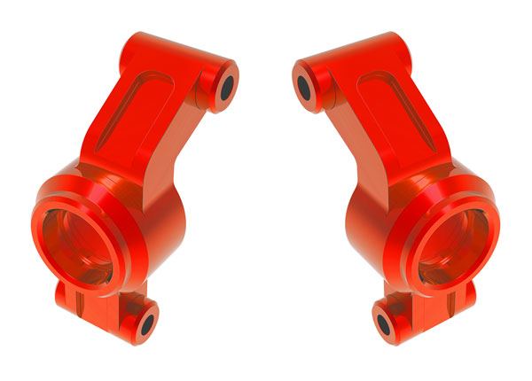 TRAXXAS MINI MAXX Aluminum Stub Axle Carriers 10751-RED