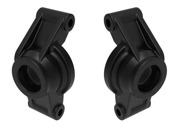 TRAXXAS Carriers, stub axle (black) (rear) (left & right) 10752