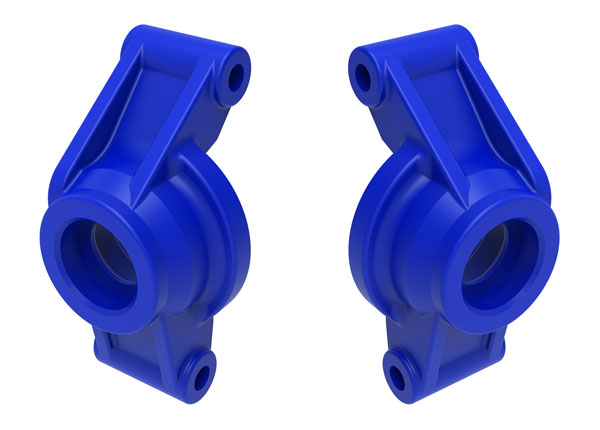 TRAXXAS Carriers, stub axle (blue) (rear) (left & right) 10752