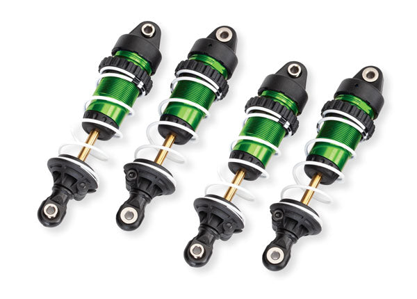 TRAXXAS MINI MAXX Aluminum GTR Shocks, 10765-GREEN
