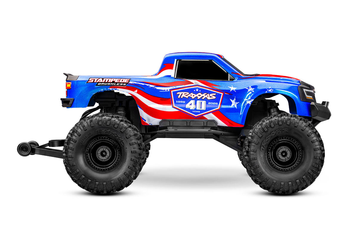 Traxxas Stampede VX3 1/10 RTR 2WD Brushless Monster Truck (40TH Anniversary) 136454-4-40TH