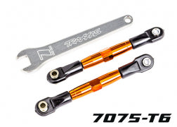 TRAXXAS Camber links, front (TUBES ORANGE-anodized) 2444T