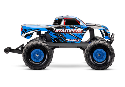 Traxxas Stampede HD 1/10 RTR 2WD Electric Monster Truck (Blue) 36254-8-BLUEX