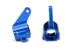 Traxxas Aluminum Steering Blocks w/Ball Bearings (Blue) (2) 3636a