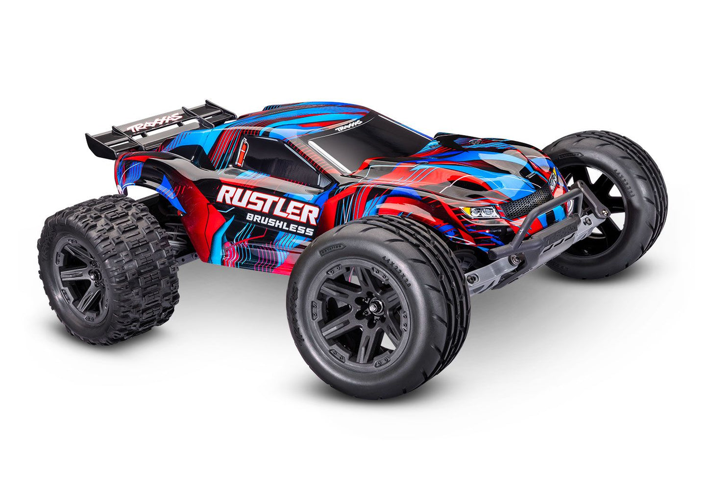 Rustler 2WD Brushless, Velineon V3200 37454-4-RED