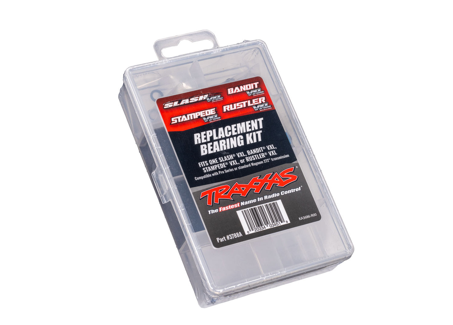 TRAXXAS BALL BEARING KIT 2WD VXL CMPLT 3788A