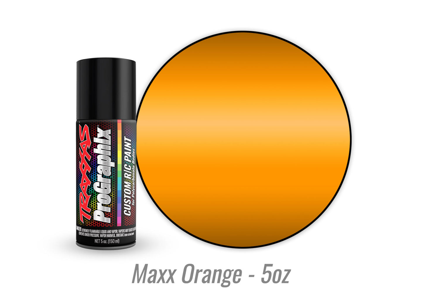 Metallic MAXX ORANGE ProGraphix Spray Paint (5 oz) 5051