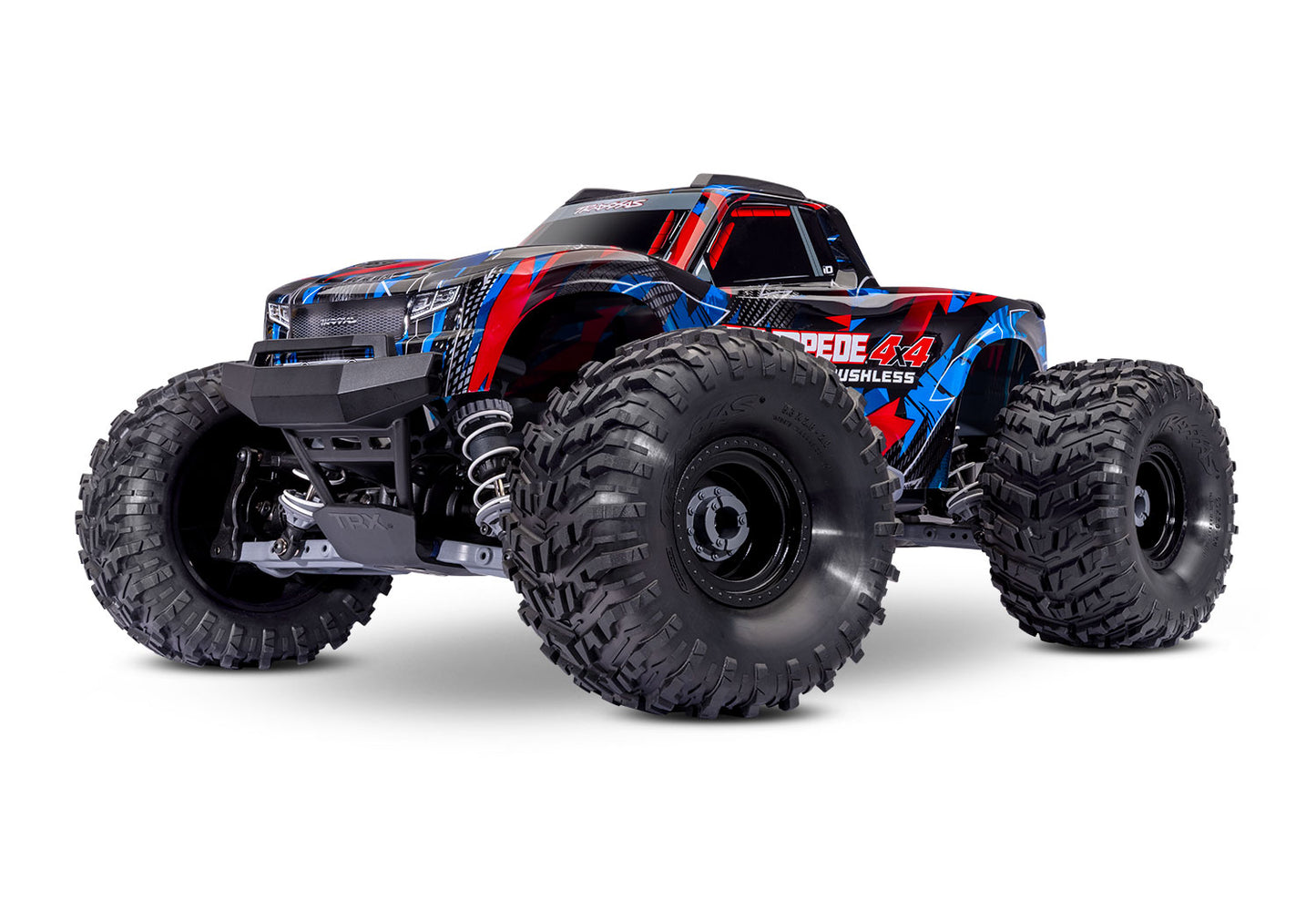 Traxxas Stampede® 4x4 VX3 1/10 RTR 4WD Brushless Monster Truck w/VX3 67454-4-RED