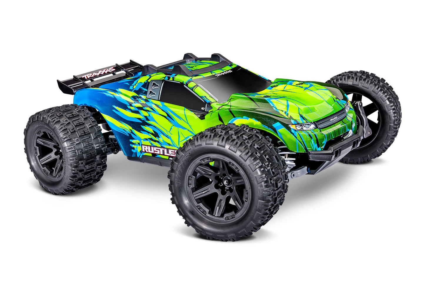 Rustler 4X4 Brushless, Velineon V3200 67464-4 GREEN