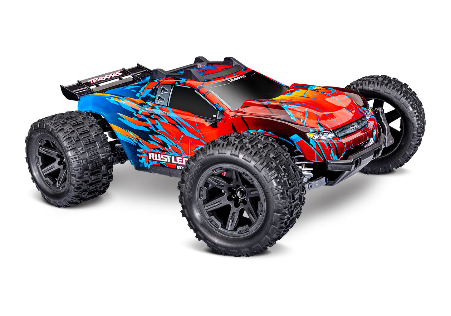 Rustler 4X4 Brushless, Velineon V3200 67464-4 RED