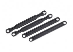 TRAXXAS Camber link set (plastic/ non-adjustable) (front &rear) (black) 6748-BLK