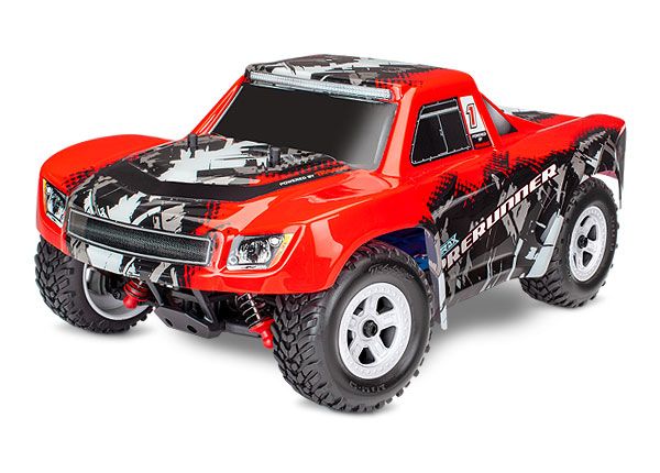 Traxxas LaTrax Desert Prerunner 1/18 4WD RTR Short Course Truck w/2.4GHz Radio, Battery & AC Charger RED 76064-5