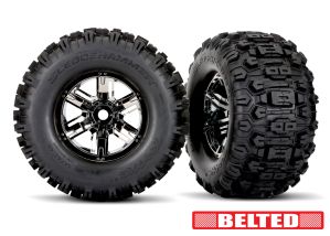 TRAXXAS T&W XMAXX BLK CHRM WHL MAXX AT 7871X