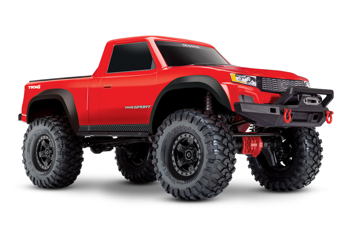 Traxxas TRX-4 Sport Clipless 1/10 Scale Trail Rock Crawler 82224-4-RED