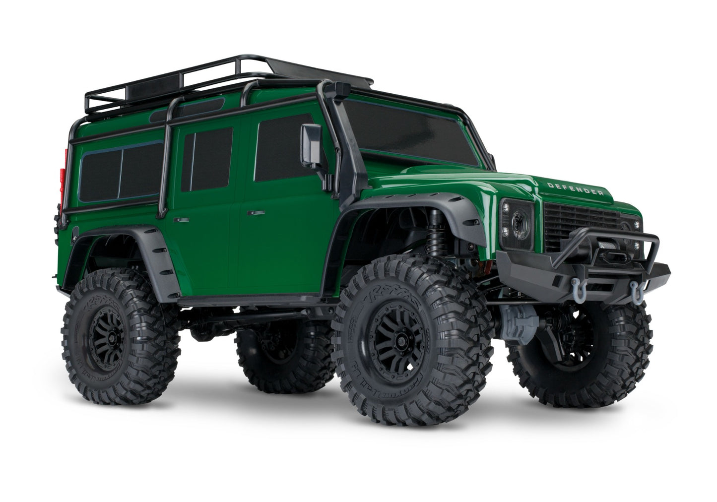 Traxxas TRX-4 1/10 Scale & Trail Rock Crawler w/Land Rover Defender (Green) 82256-4 Green