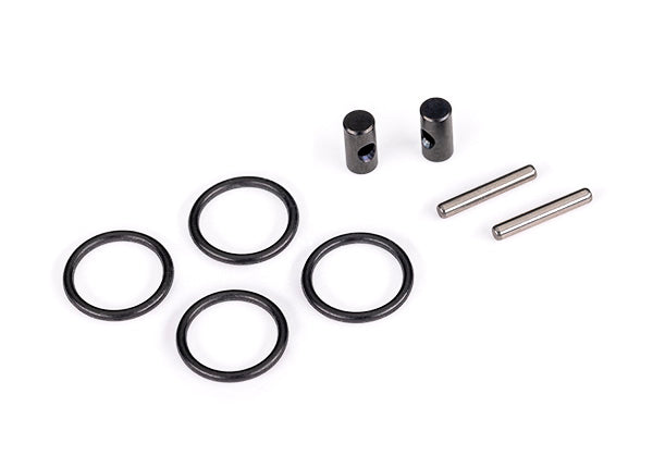 TRAXXAS Rebuild kit, 4-Tec 2.0 steel constant-velocity driveshafts 8350R