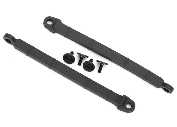 TRAXXAS UDR Limit strap, rear suspension (2)/ 3x8 flathead screw (4) 8548