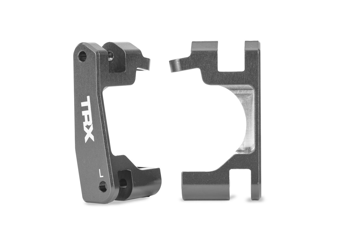 TRAXXAS Raptor R 4x4, Gray Aluminum Caster Blocks (L&R) 9063-Gray