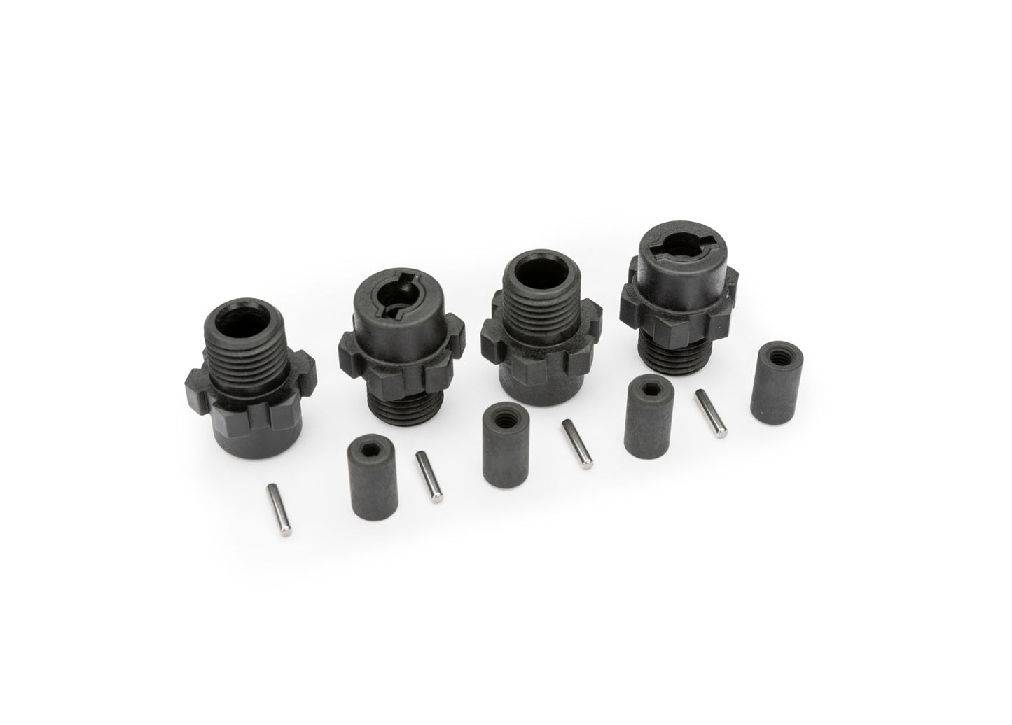 Traxxas JATO WHEEL HUBS HEX (4)/ AXLES 9085