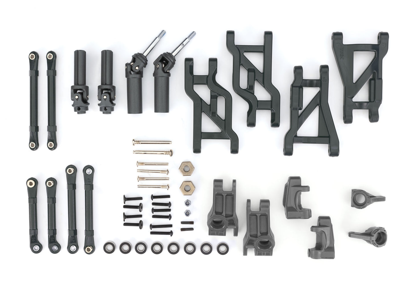 TRAXXAS DRAG 2WD Gray Extreme HD Driveline and Suspension Upgrade Kit 9182-GRAY