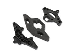 TRAXXAS Bumper, front/ bumper mount/ bumper foam 9350