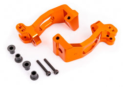 Traxxas Sledge Aluminum Caster Blocks Left & Right (ORANGE) (2) 9532T