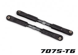 TRAXXAS Toe links, Sledge® (TUBES dark titanium-anodized, 7075-T6 aluminum 9549A