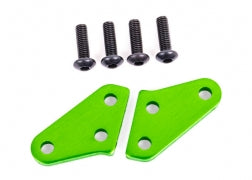TRAXXAS Steering block arms (aluminum, green-anodized) (2) 9636G