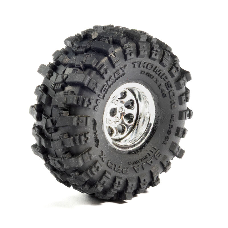 Axial SCX30, Baja Pro X Front/Rear Mounted Chrome Beast (4) PRO1025110