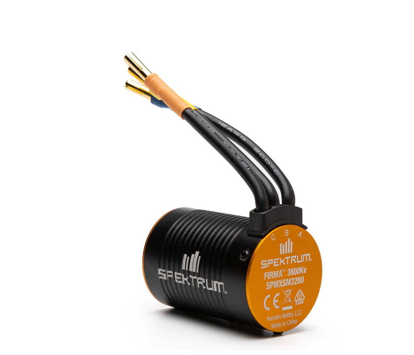 Spektrum RC Firma Brushless Motor, 3652 3800Kv 4-Pole, Losi Promoto-MX SPMXSM3200