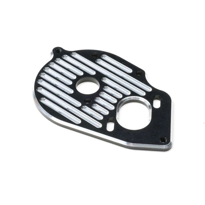 LOSI 22S Sprint Motor Plate, Machined Aluminum, Black TLR-1071