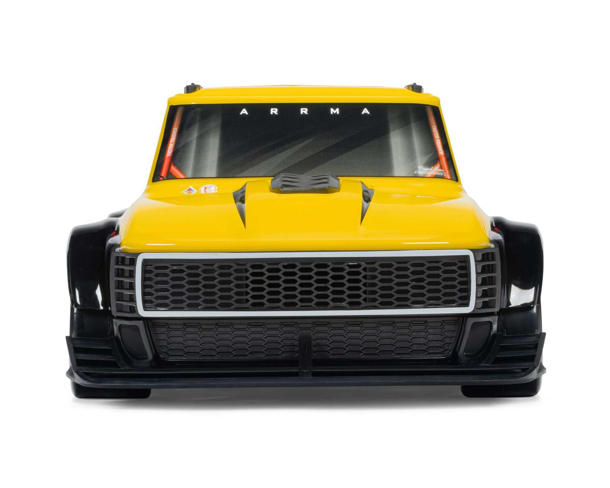 Arrma Infraction Grom 3S BLX 1/12 4WD RTR Brushless Street Bash Truck (Yellow/Black) ARA2315ST2