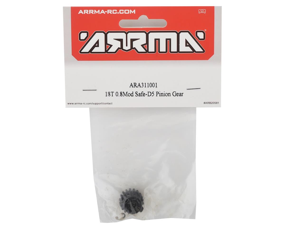 Arrma Safe-D5 Steel Mod 0.8 Pinion Gear (18T)ARA311001