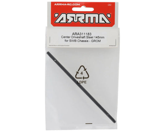 Arrma Granite Grom 145mm Steel Center Driveshaft (SWB Chassis) ARA311183