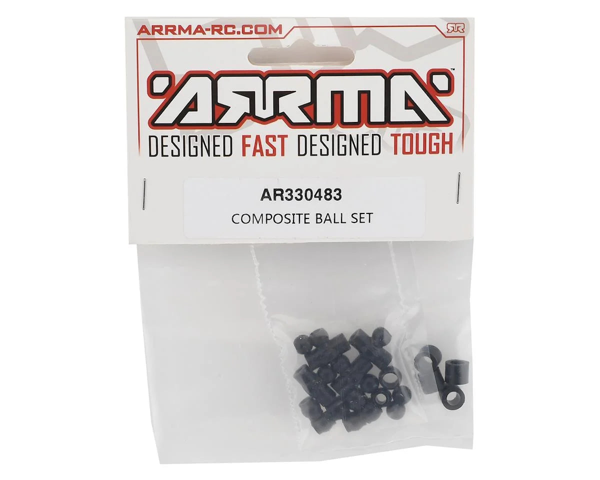 Arrma 6S Composite Ball Set ARA330483 AR330483