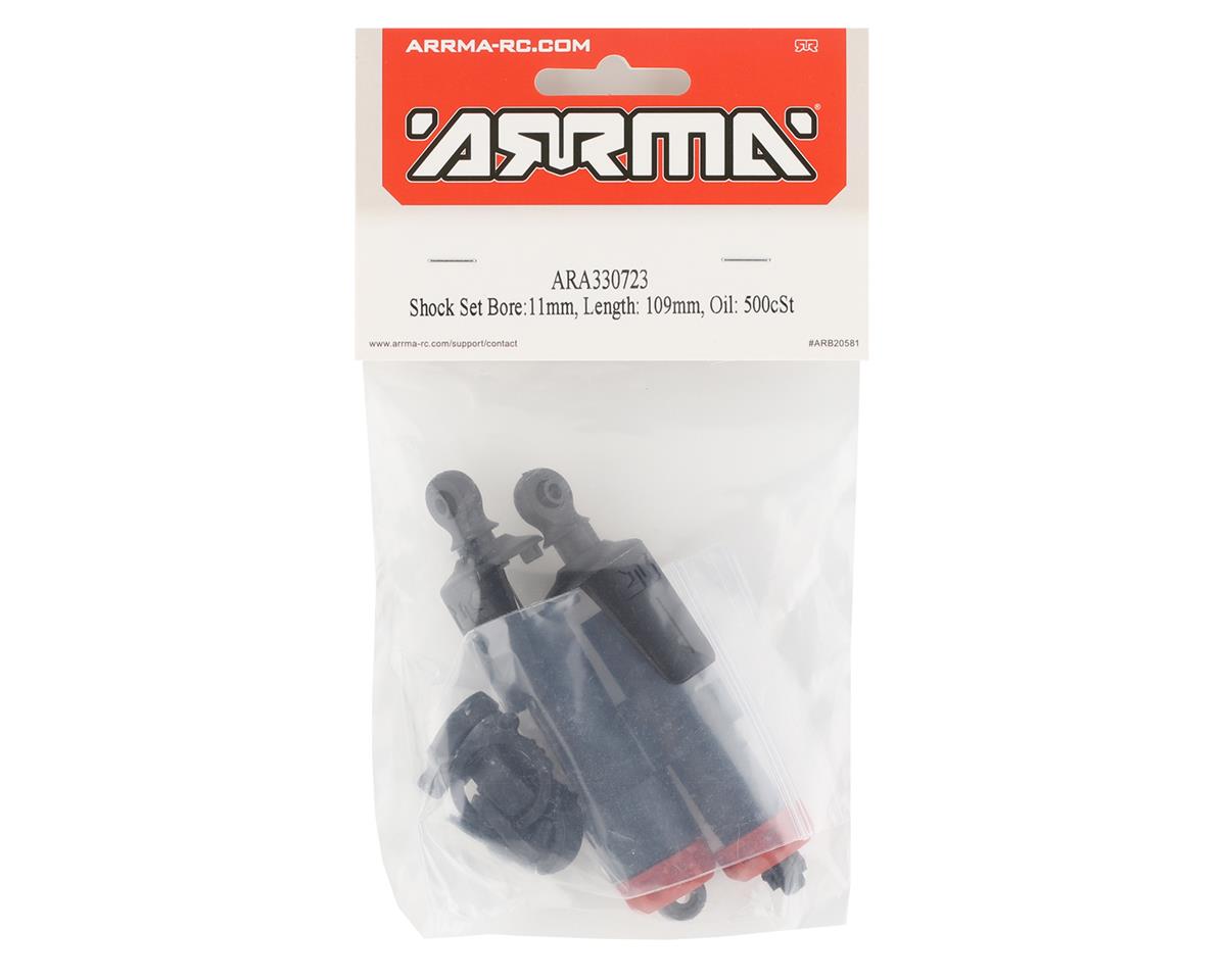 Arrma Vorteks 3S BLX Rear Shock Set (2) (109mm) ARA330723
