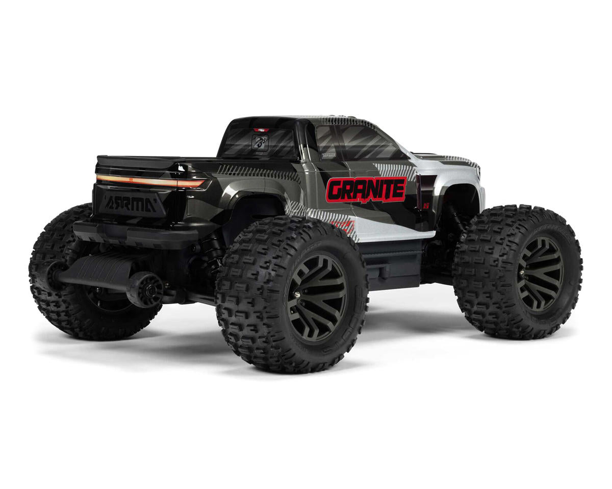 Arrma Granite 4x4 V4 223S DSC 1/10 RTR Brushless 4WD Monster Truck (Gunmetal) ARA4302V4T3