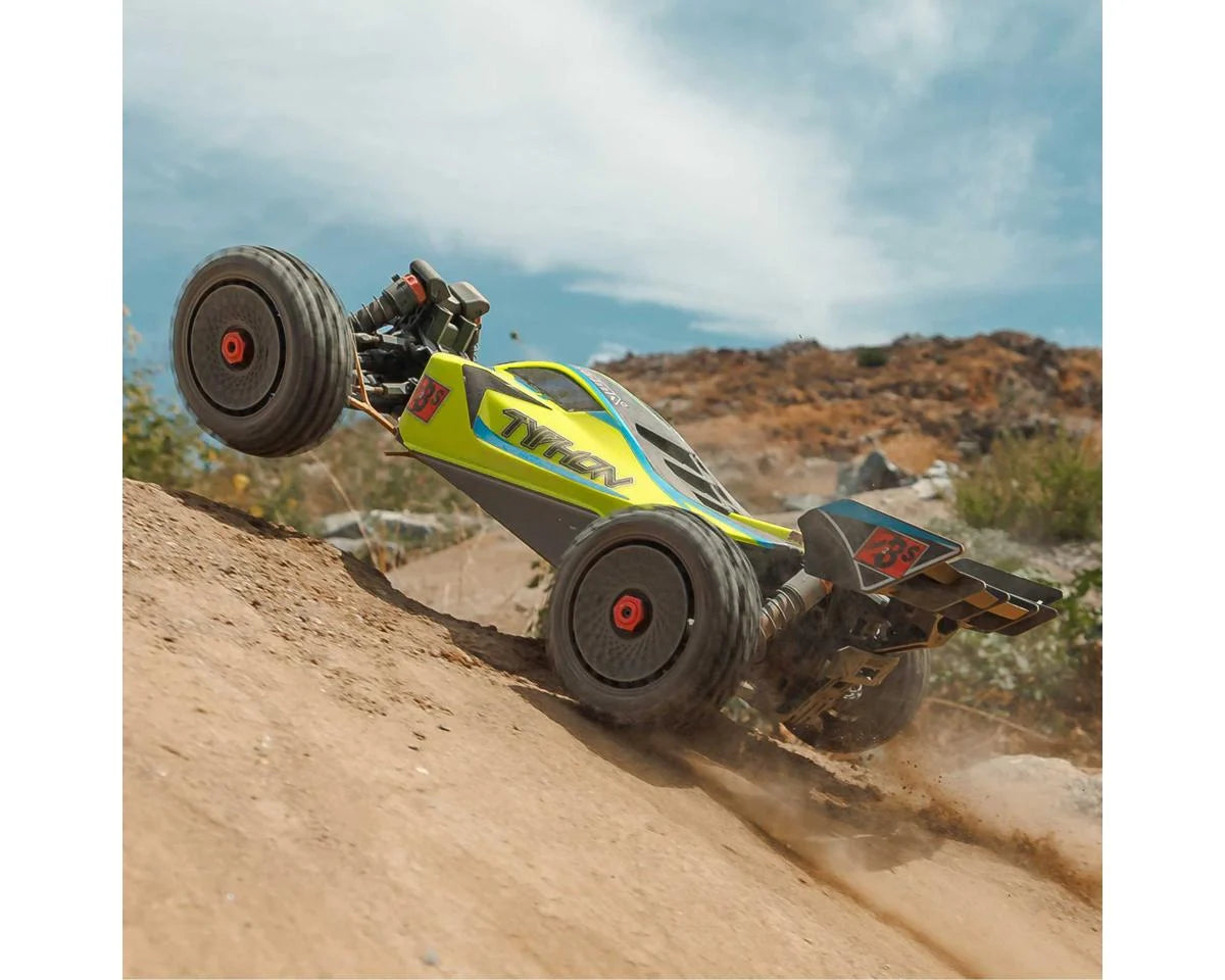Arrma Typhon 223S 1/8 BLX Brushless RTR 4WD Buggy (Yellow) ARA4306V4T2