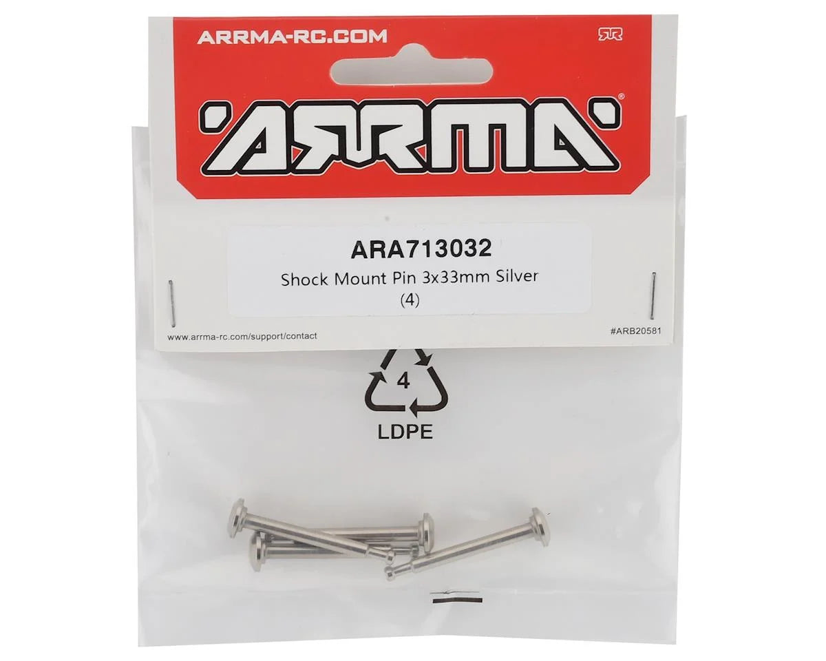 Arrma Kraton EXB Shock Mount Pin (4) ARA713032