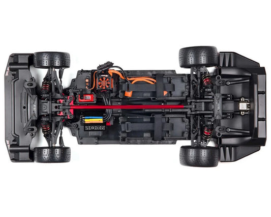 Arrma Felony 6S BLX Brushless 1/7 RTR Electric 4WD Street Bash Muscle Car (Orange) ARA7617V2T2