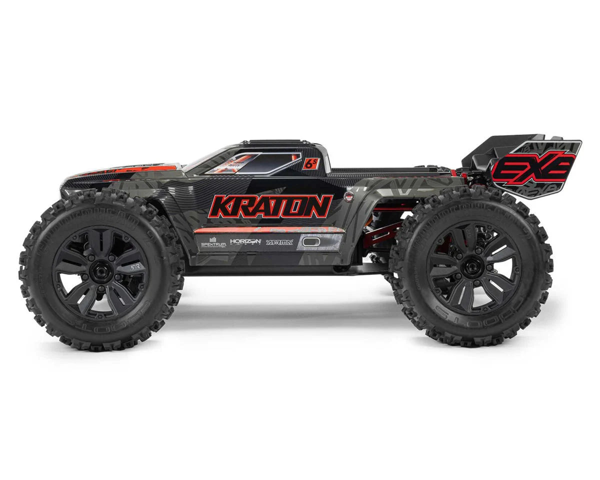 Arrma Kraton 6S EXB BLX RTR 1/8 4WD Brushless Speed Truck (Black) (V6) ARA8708V6