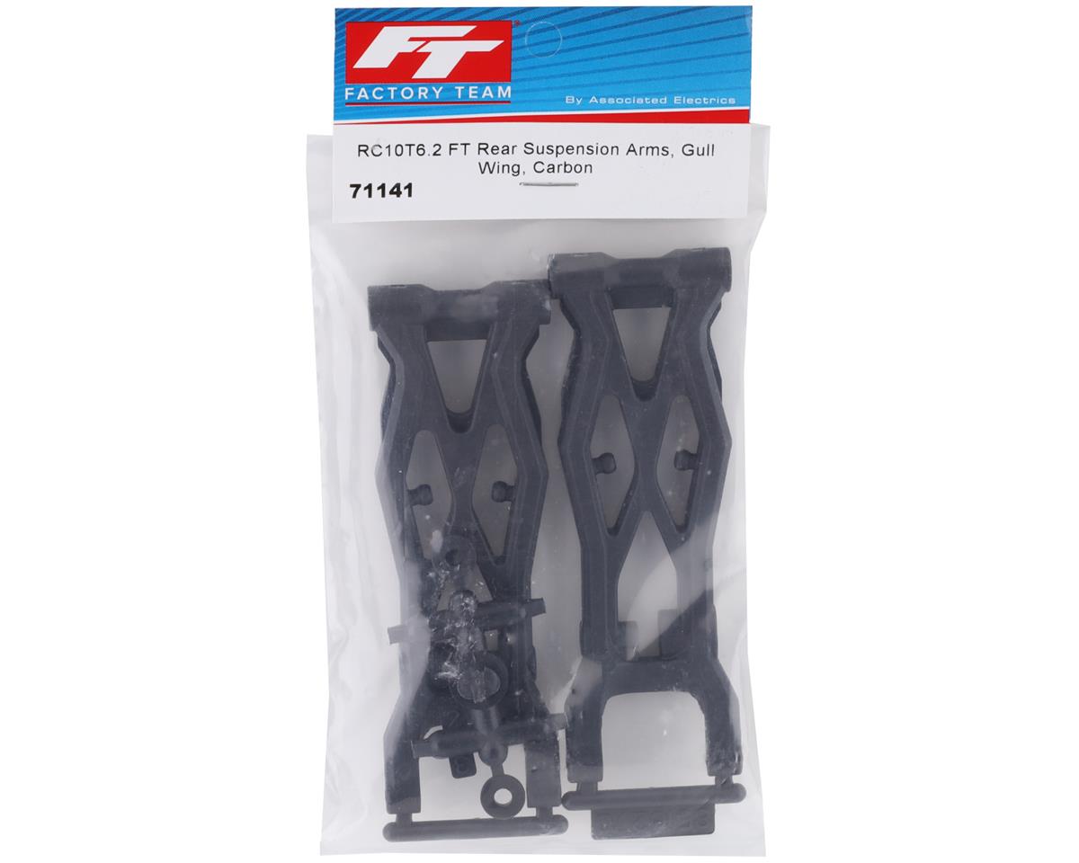 Team Associated RC10T6.2 Factory Team Carbon Rear "Gullwing" Arms 71141