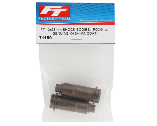 Team Associated Factory Team FOX Kashima Coated 13x36mm Shock Body (2) (Truck Front) 71159
