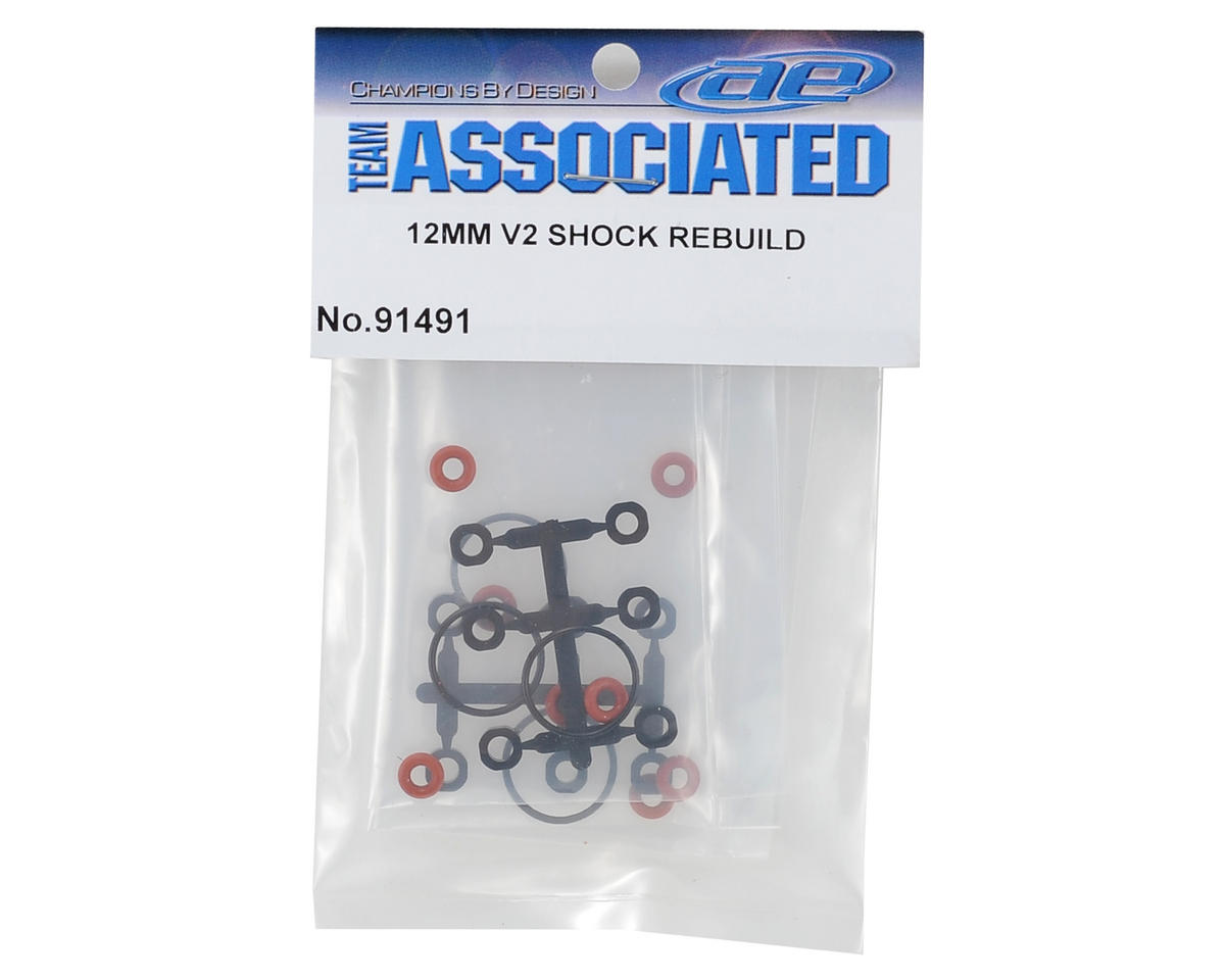 Team Associated DR10 12mm V2 Big Bore Shock Rebuild Kit ASC91491